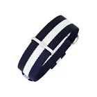 Stylish Nylon Strap Watch Strap, High Quality Fabric 1.2mm Thick Strap