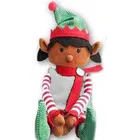 Toy Girl Doll High Quality Custom Christmas Stuffed Toy Elf Girl Doll