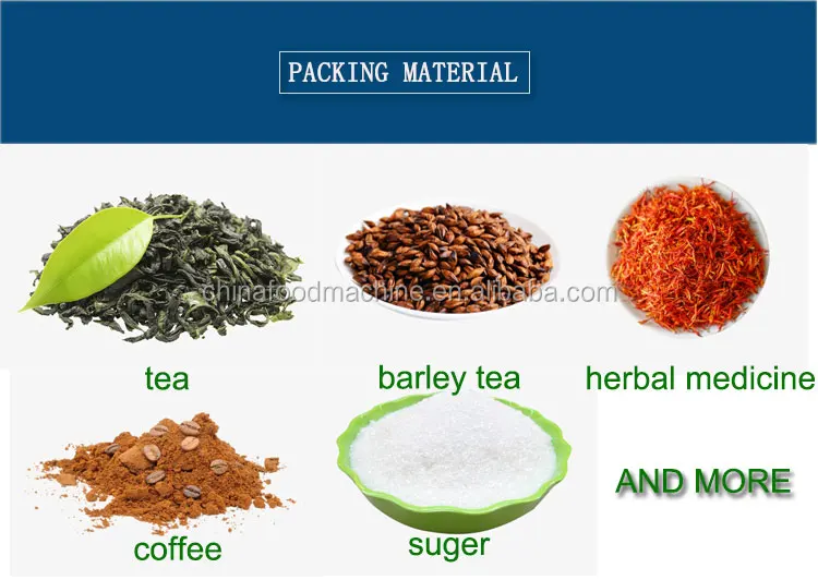 Fully Automatic Tea Bag Inside and Outside Tea Pouch Bag Packaging Machine manufacture