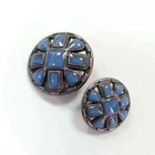 High quality colorful zinc alloy metal coat button