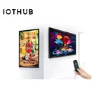 HUSHIDA 42inch Wall mounted digital signage LED advertising video player indoor advertising display