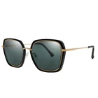 WEEKLY DEALS Winter Holiday Polarized Top quality luxury sun glasses women men logo printing sunglasses