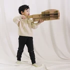 Gun That Can Shoot Paper Bombs A Toy Gun Made Of Corrugated Paper Handwork For Children