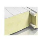 Sandwich Panel Building Metal Glass Wool Rock Wool Insulated Sandwich Roof Panel Wall Panel For Building