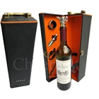 Excellent Products PU Leather Single Bottle Wine Gift Box