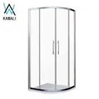 Kamali 2019 New Design Shower Enclosure Polished Round Shower Enclosure, Small Round Bath Shower Screen