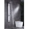 stainless steel water saving shower panel for bathroom