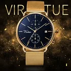 2020 OEM Low MOQ Watches Quartz Custom Logo wristwatches Waterproof Reloj Luxury Mens Stainless Steel Wrist Watch