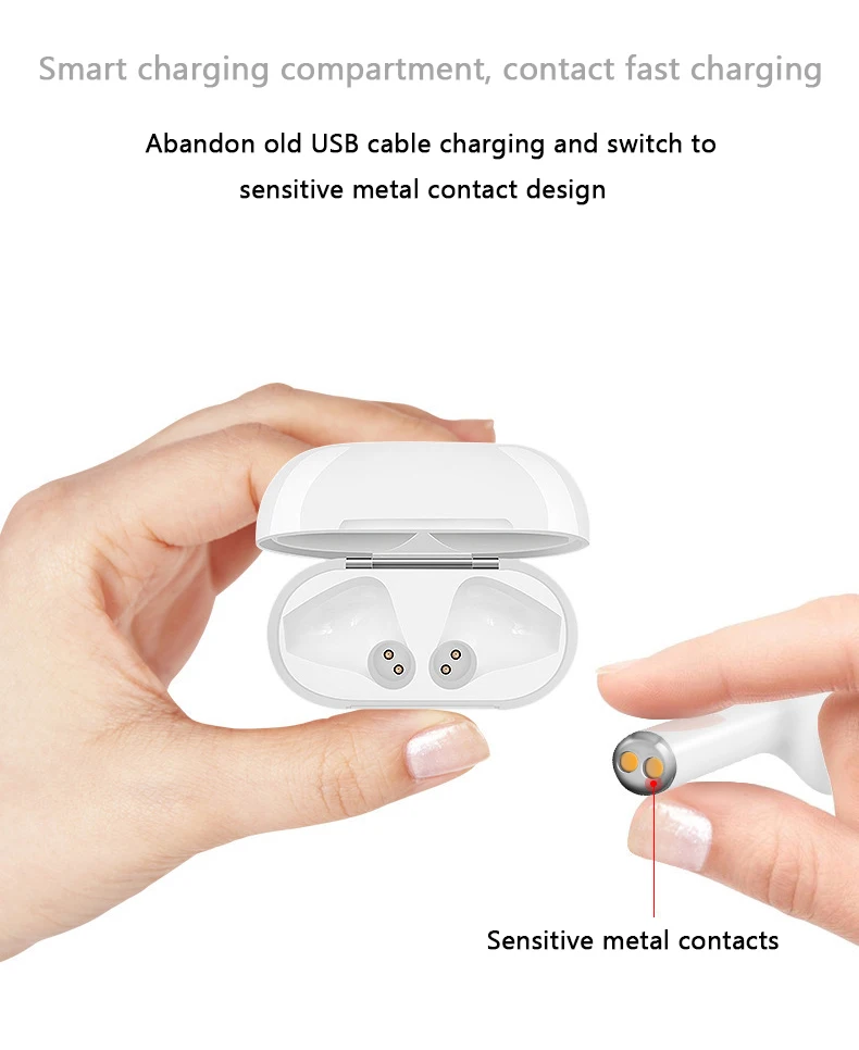Original Factory i11 TWS Bluetooth Headphones Earphones For Apple all iPhones Wireless Bluetooth Earphones - ANKUX.COM