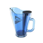 Promotional barware 1.5L AS beer ice cooler pitcher beer jug beer pitcher ice holder