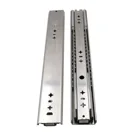Factory price soft closed drawer glide channel liner installation 53mm telescopic channel