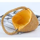 Excellent quality handmade crystal clutch stone evening bags and clutches wedding