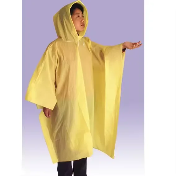 Hot Sale Peva Eco Friendly Raincoats Environmental Priendly Ponchos