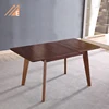Modern Dining Table Set Space Saving Extendable Wooden Table