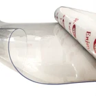 Customize Multi-size Transparent Plastic Crystal Clear Soft Glass PVC Table Cloth