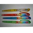 Logo Pen Plastic Pen Promotional Pen P80070 Plastic PVC Sliding As Promotion Product Liquid Ink Pen