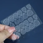 Nail Art Sticker Hot Selling Nail Art Double Side Adhesive Tape Sticker Nail Tips Sticker