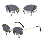 DLL5330 2020 New Arrivals Devil's Tears Sunglasses Plastic Party Funny Sun glasses Women