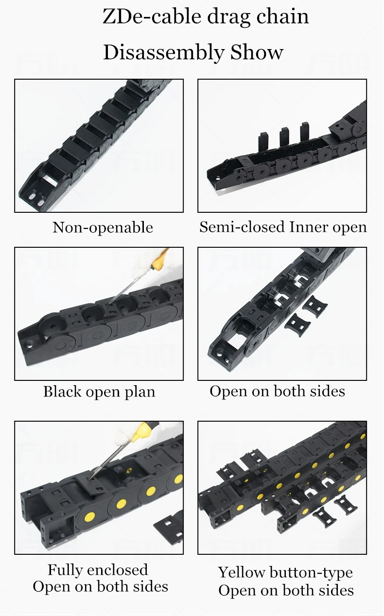 Similar Igus Mini Size Plastic Cable Carrier Drag Chain