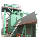 Vertical Steel plate shot blasting cleaning machine, sand blasting machine/ grit blasting equipment