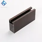 windows and doors frame bronze color aluminum profile sliding materials in nigeria