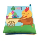 Hot Selling Children Intelligence Educational Toys Cloth Books For Kids