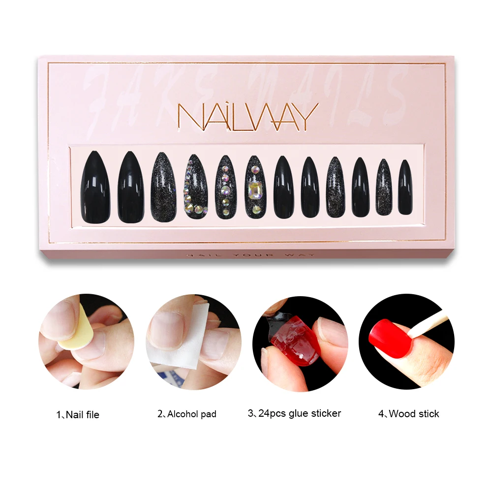 & personal care nail supplies nail arts artificial fingernails