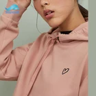 Women's Oversize Custom Cotton French Terry Fleece Pullover Hoodie