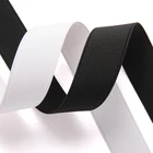 Factory Wholesale Nylon Double Sided Spandex Grosgrain Fold Over Elastic Band For Dow Jacket