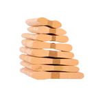 Wrapped Ice Cream Cream Stick Custom Length Wooden Posicle Sticks Manufacturer OEM Wrapped LOGO Scoop 75mm 94mm Ice Cream Spoon
