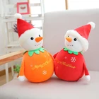 Bulk Toy 2020 Hot Sale Wholesale Bulk Christmas Gift Plush Snowman Ornaments Stuffed Christmas Toy Fashion Soft Gifts