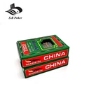 Poker size plastic playing cards casino favors pvc card
