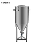 Commercial Wholesale High quality storage of wort Bring the delicious beer Conical fermenting equipment for hotel