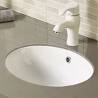 Factory price wash basin sanitary modern basin oval undercounter sink