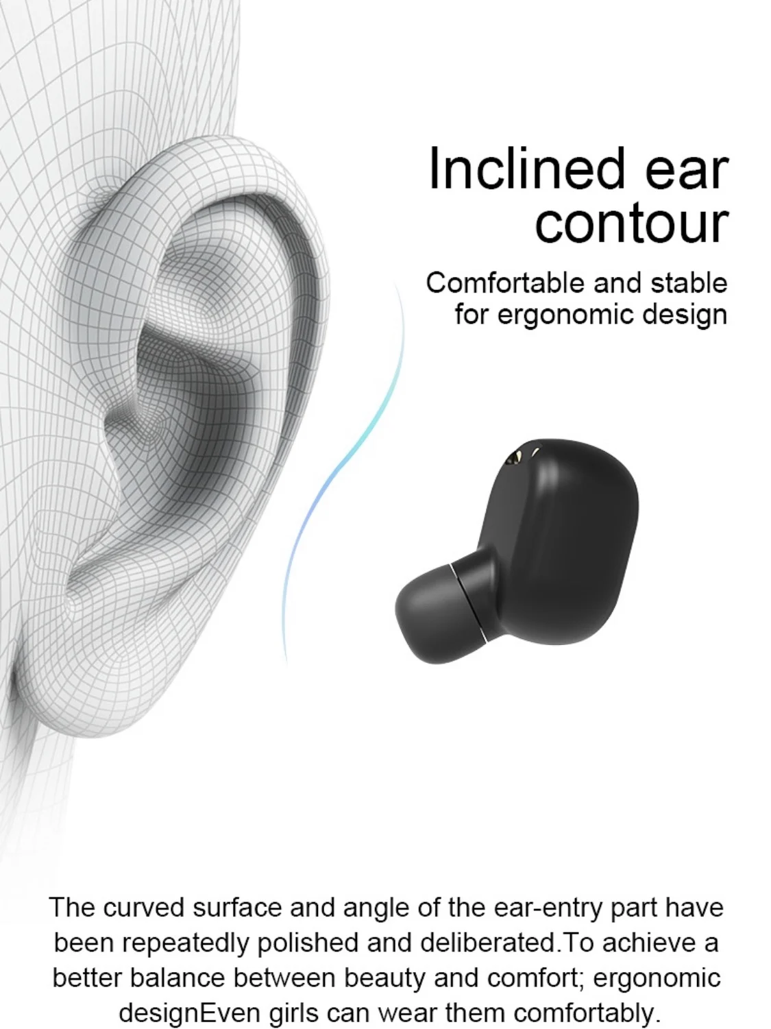 M1 Earphone Waterproof Earbuds Bluetooth Wireless Earbuds with Charging Box for Xiaomi - ANKUX.COM