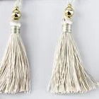 Decorative Craft Supply Ribbon Curtain Lace Fringes Tassel for curtains