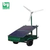 Hybrid solar power plant portable mini tractor alternative energy generators