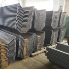 Iron Sheet Metal Sheet Pile Harga Baja Batam Scrap Crane Mould Iron Metal Steel Sheet Pile