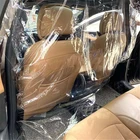 Pvc プラスチック透明カバーシートドライバ保護ピックアップ車インテリア保護パーティション自動車分離フィルム