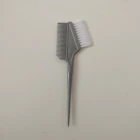 Boutique hair salon barber family hair brush single row straight brushEmu oil dyed comb brush