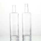 500ml 700ml Vodka Bottle 500ml 700ml 750ml Hight Quality Flint Spirits Wine Gin Vodka Liquor Whiskey Glass Bottle