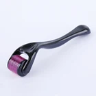 2020 hot sale white black 540 facial microneedles derma roller private label