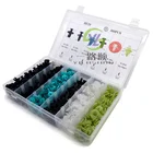 360pcs fastener clip bumper 20mm car auto fastener gray kits HE20