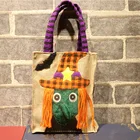 Wholesale Party Treat Bag Halloween Bags canvas Halloween bag