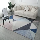 Modern Simple Natural Design European Style Crystal Velvet Printed Carpet for Living Room