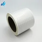 Printed Self Adhesive Matte Silver Aluminium Foil Paper Label