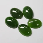 Cabochon Green Gemstone Jasper Cabochon Oval Jade Cabochon