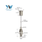 Quick installation led panel light wire rope Suspension Kit Flexible Luminaire System