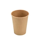 High quality single-layer paper cup 8oz/14oz/12oz/16oz/22oz coffee hot drink cup disposable kraft paper cup