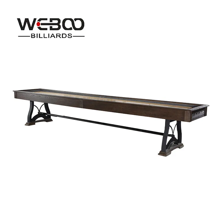 customized acceptable shuffleboard game table for s